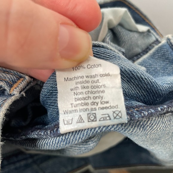 J. Crew Factory The Sutton Jeans Light Wash Straight Leg Mens 31x32 Cotton C9931 - Picture 12 of 12